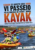 VI Passeio pelas Ribeiros de Veiros - Bioria de Kayak