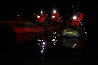 Passear à noite em kayak: um novo desafio do BioRia